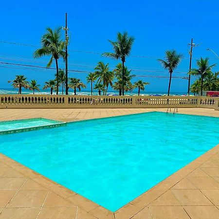 Apartamento Frente Ao Mar Com Varanda E Piscina Praia Grande  Buitenkant foto
