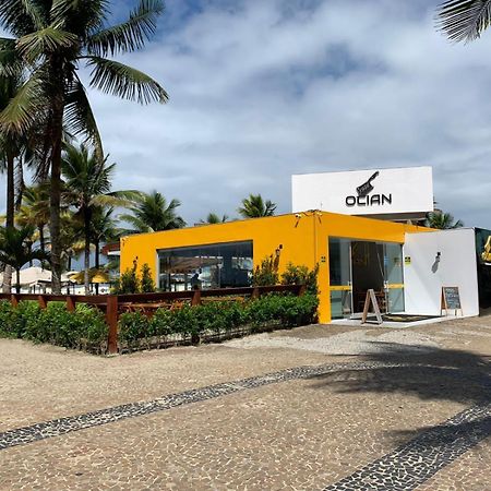 Apartamento Frente Ao Mar Com Varanda E Piscina Praia Grande  Buitenkant foto