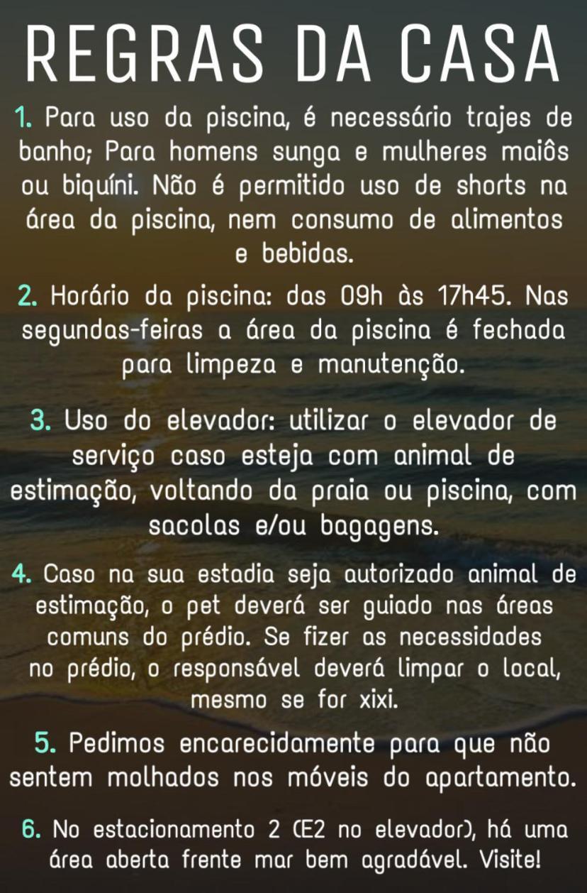 Apartamento Frente Ao Mar Com Varanda E Piscina Praia Grande  Buitenkant foto