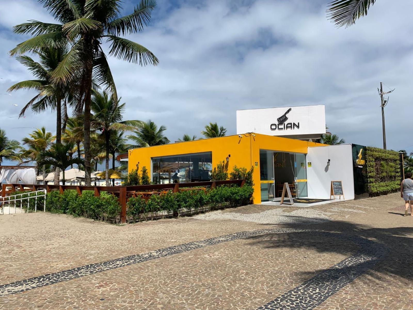 Apartamento Frente Ao Mar Com Varanda E Piscina Praia Grande  Buitenkant foto