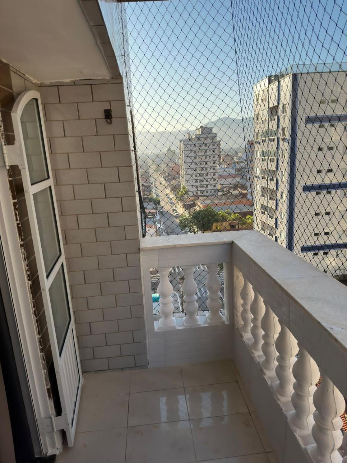 Apartamento Frente Ao Mar Com Varanda E Piscina Praia Grande  Buitenkant foto