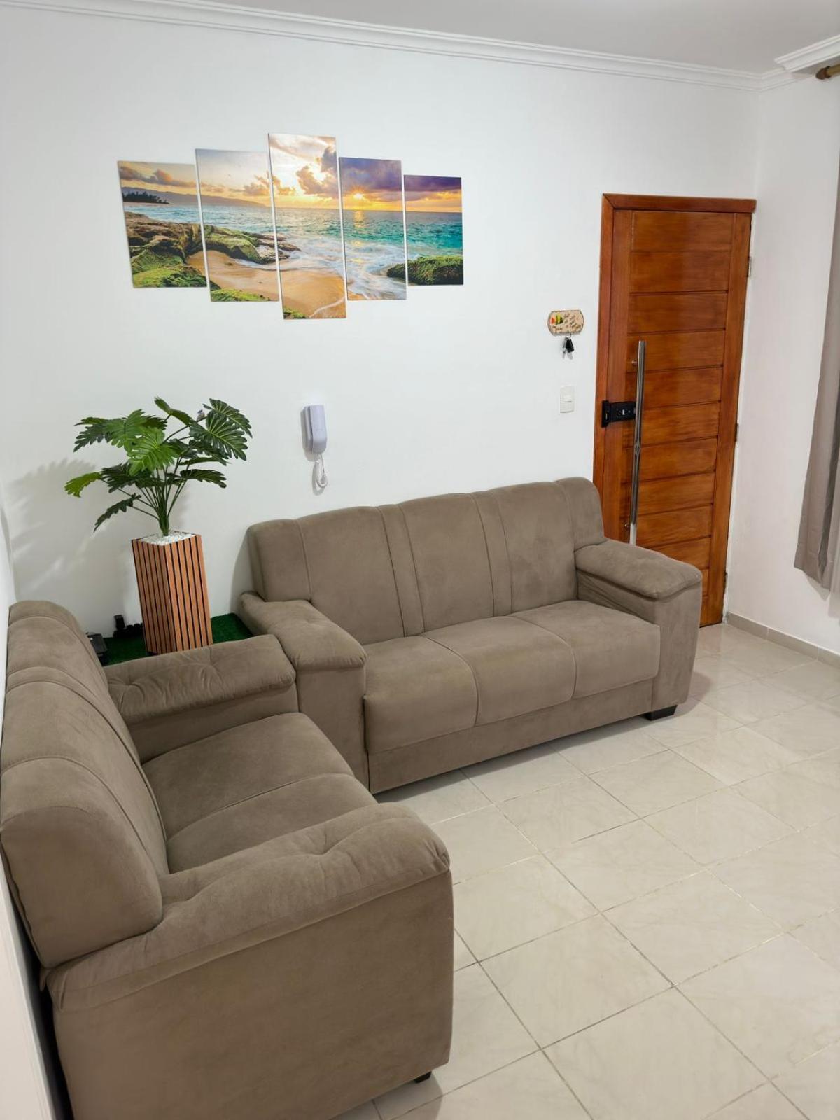 Apartamento Frente Ao Mar Com Varanda E Piscina Praia Grande  Buitenkant foto