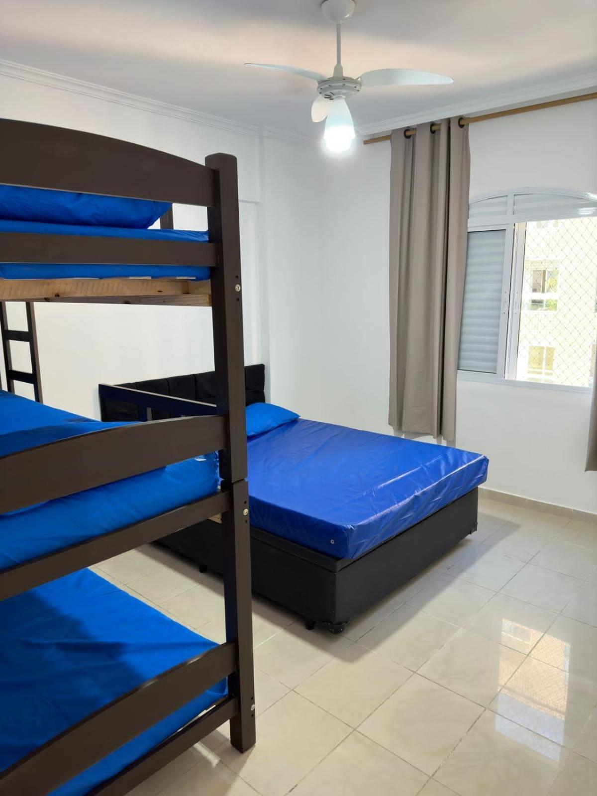 Apartamento Frente Ao Mar Com Varanda E Piscina Praia Grande  Buitenkant foto